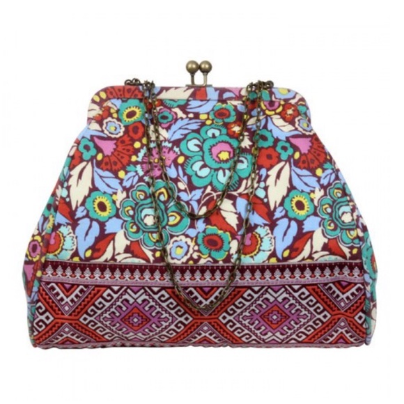 Amy Butler Nora Clutch With Chain - Picture 3 of 7